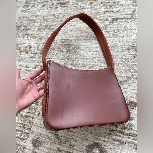 Cole Haan Brown leather shoulder bag VGUC Vintage piece - Picture 3 of 11